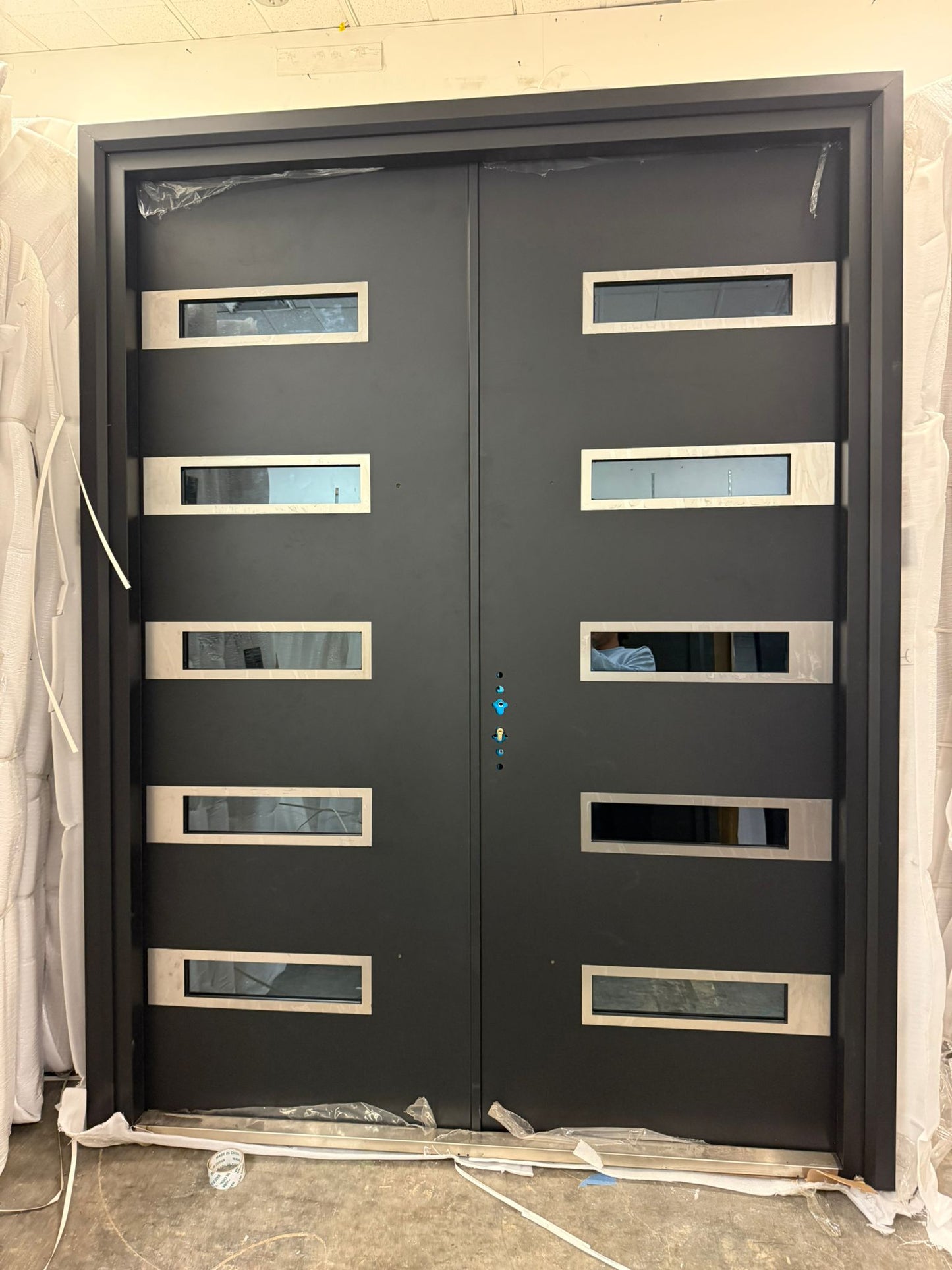 Modern Exterior Metal Door