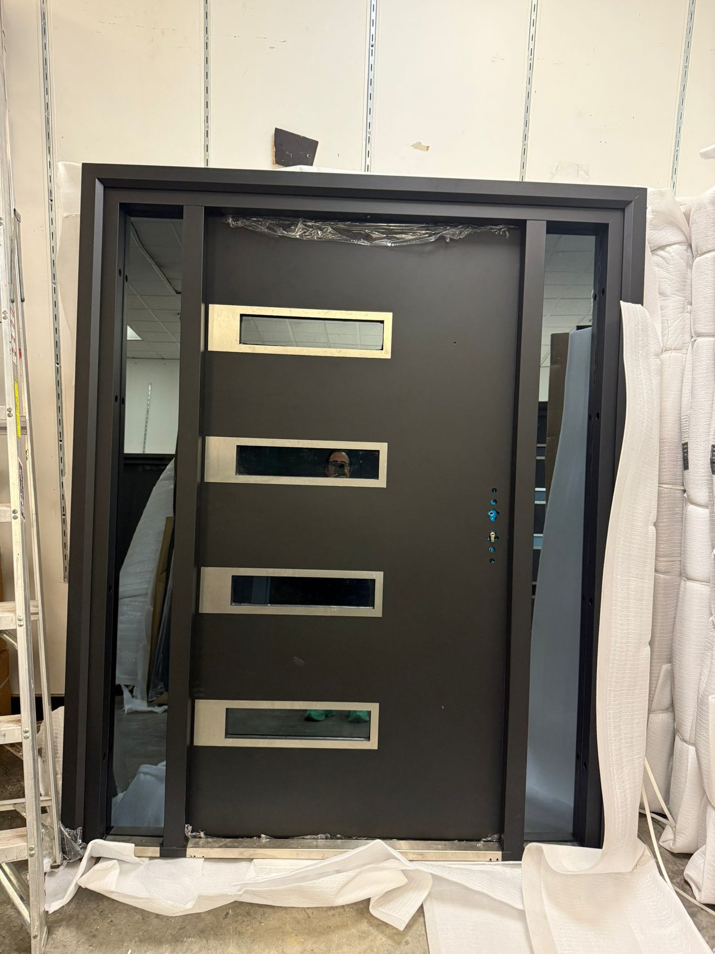 Modern Exterior Metal Door