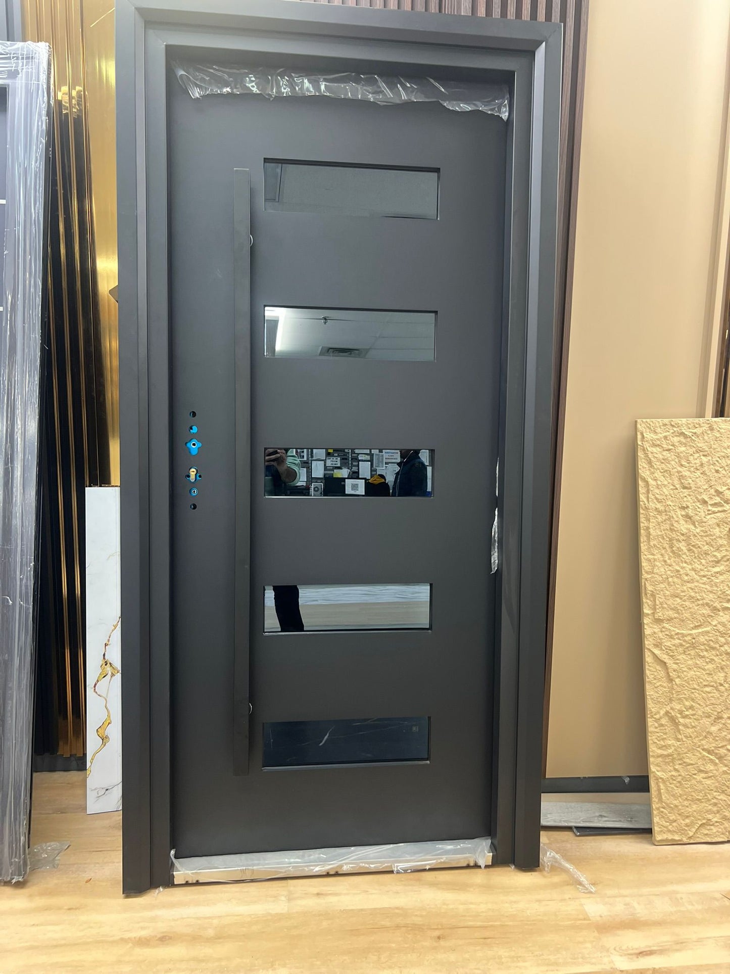 Modern Exterior Metal Door