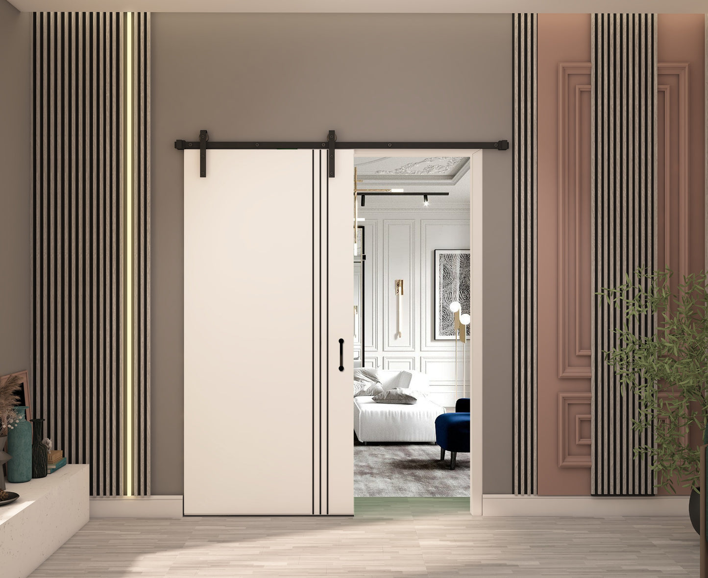 solid wood door