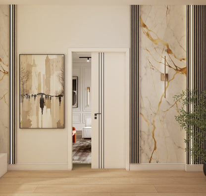 solid wood door
