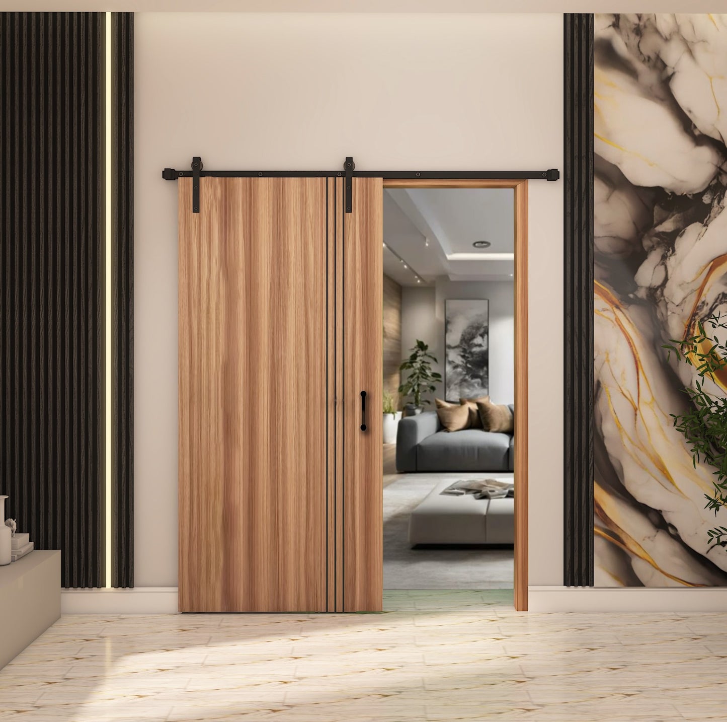solid wood door