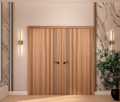 solid wood door