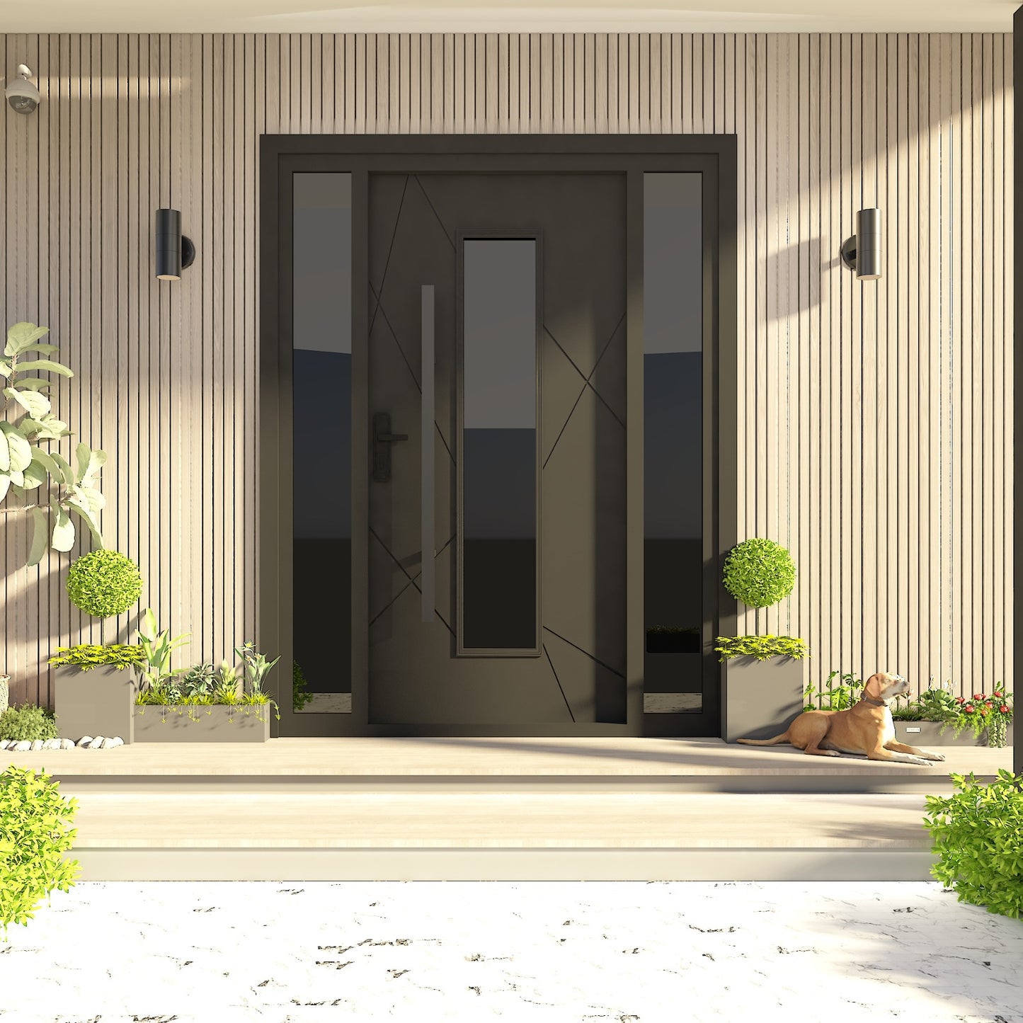 Metal Exterior door
