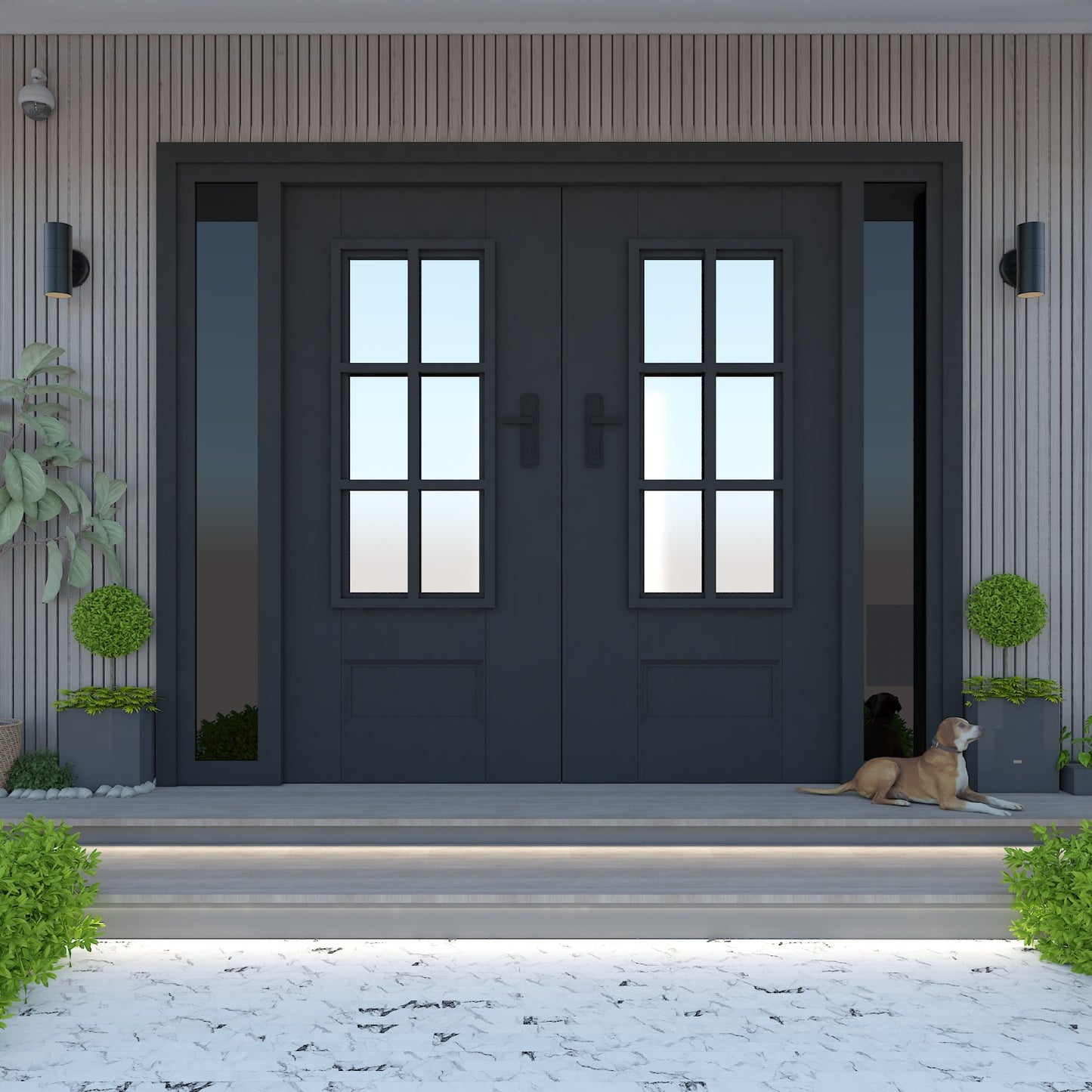 Metal Exterior Door
